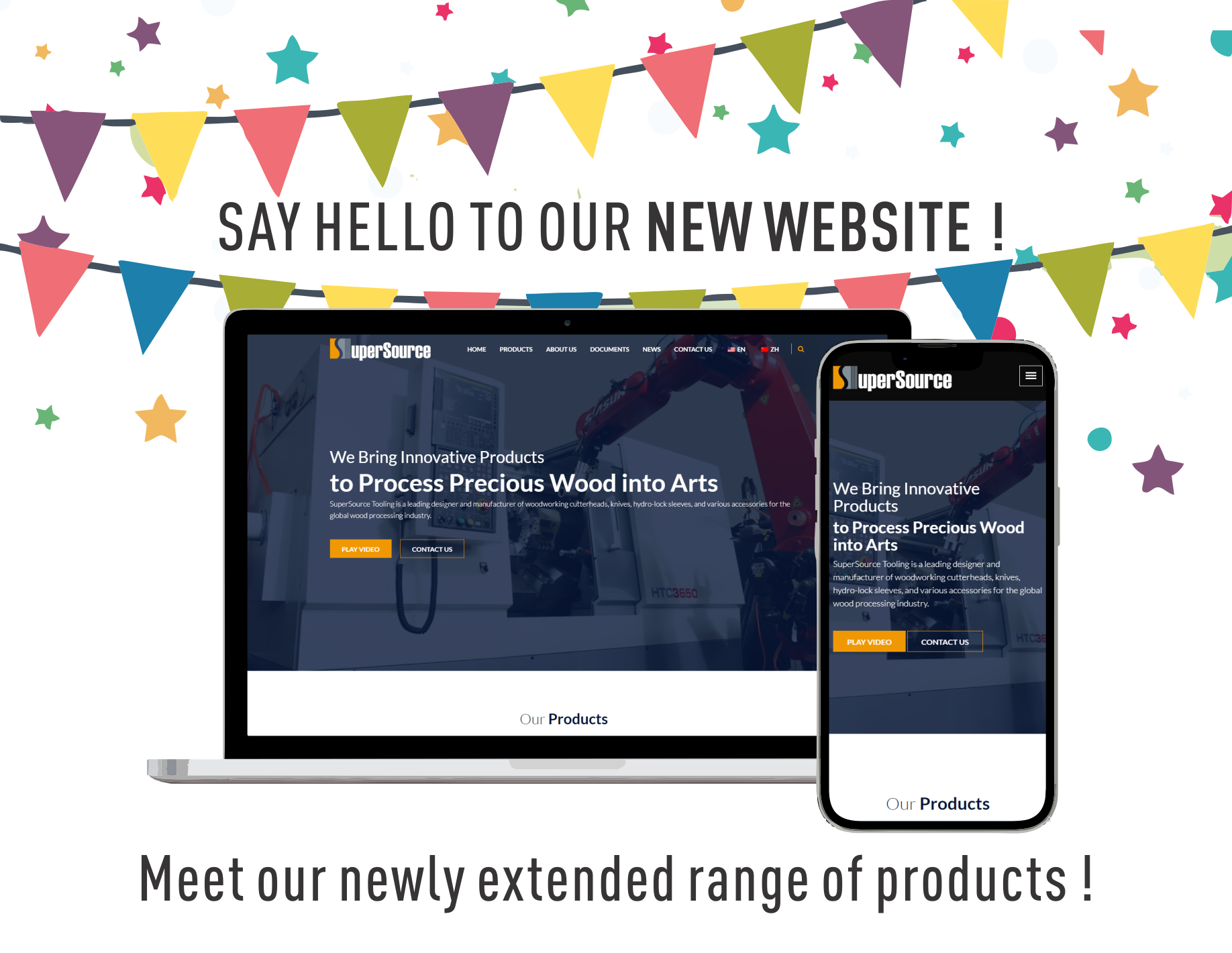 Welcome to Our Newly Designed Website